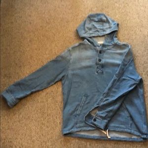 Denim hoodie